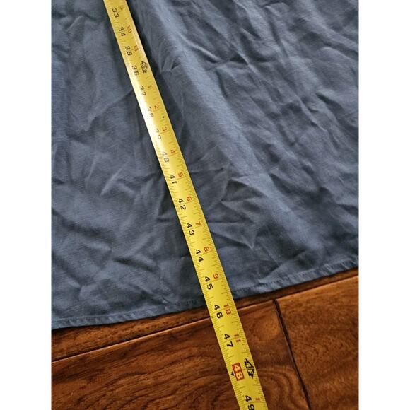 Grace Karin V-Neck Sleeveless Elastic Waist Maxi Linen Blend Dress Size M EUC - Picture 10 of 10